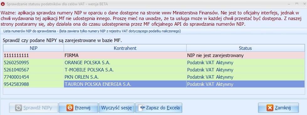 Sprawdzanie statusu podatników dla celów VAT stary Vat 3.jpg